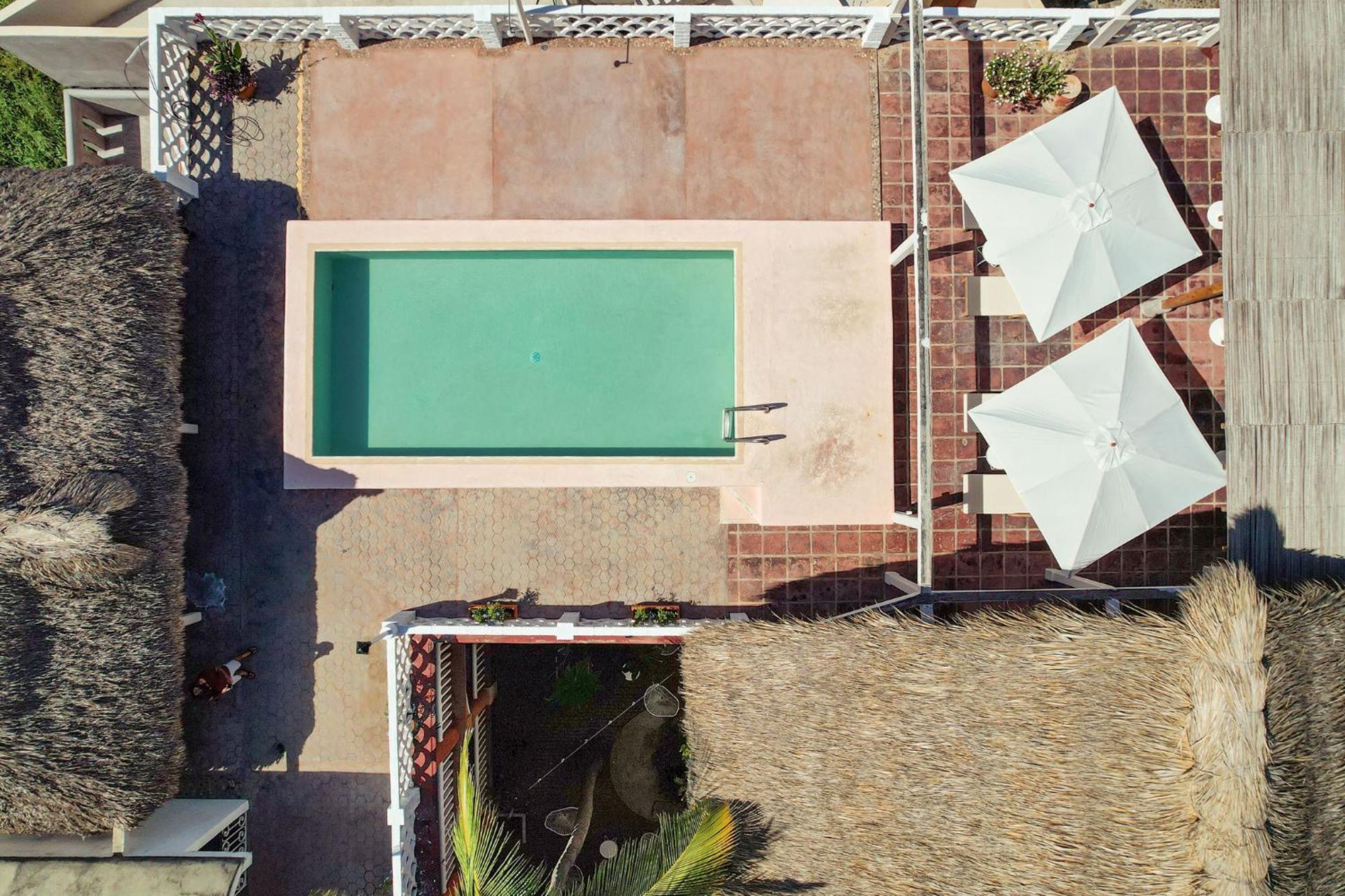 Hotel Flor De Maria Puerto Escondido  Exteriör bild